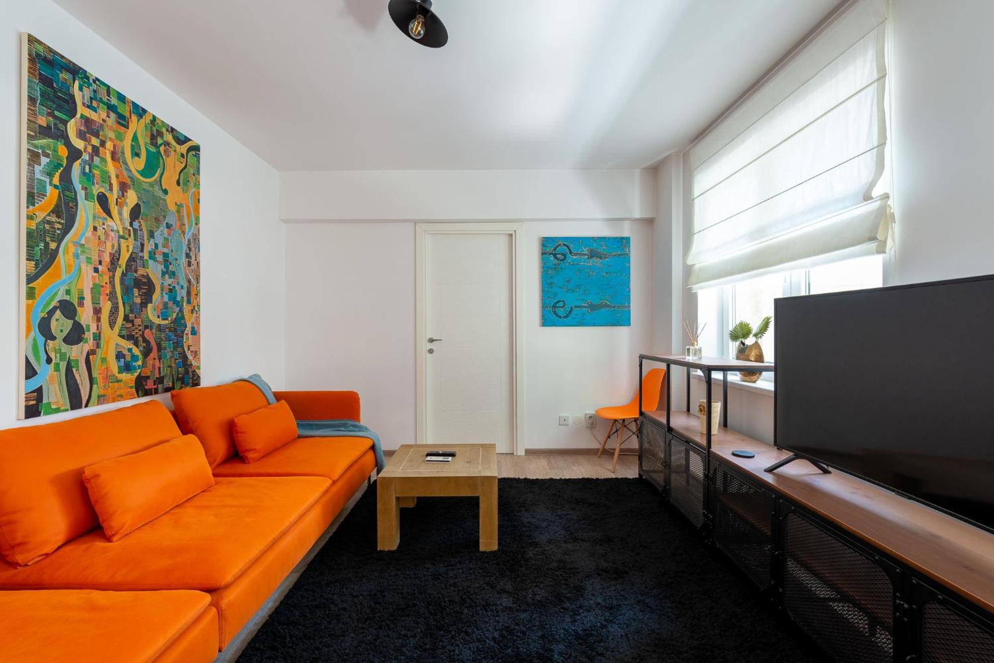 בוקרשט City Center-Cozy One Bedroom Apartment מראה חיצוני תמונה